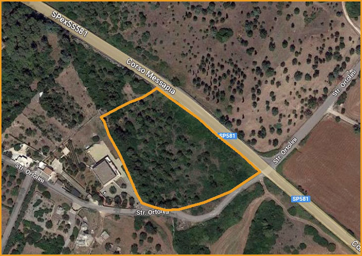 705 – Terreno – Via Ceglie – Martina Franca